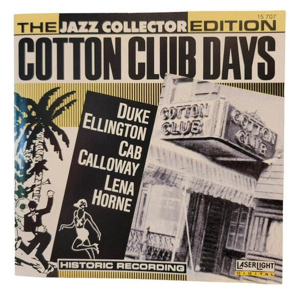 The Jazz Collector Edition Cotton Club Days Historic Music Recording 37270cd - Picture 1 of 2